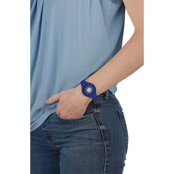 Versus Versace Fire Island Lion Gli Strap Watch Blue Womens - Picture 4 of 5